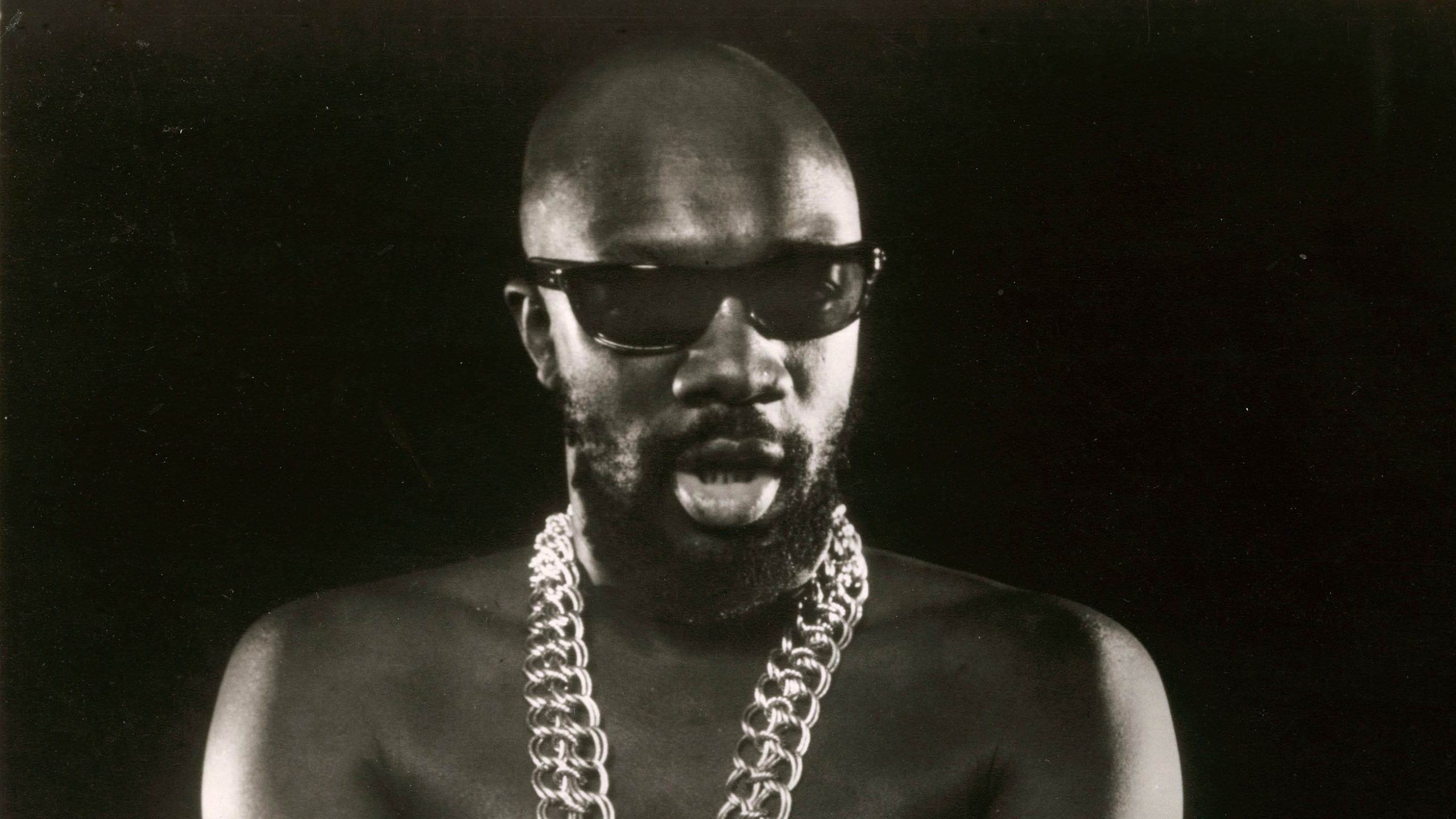 Portrait of Isaac Hayes by Joel Broedsky and Stax