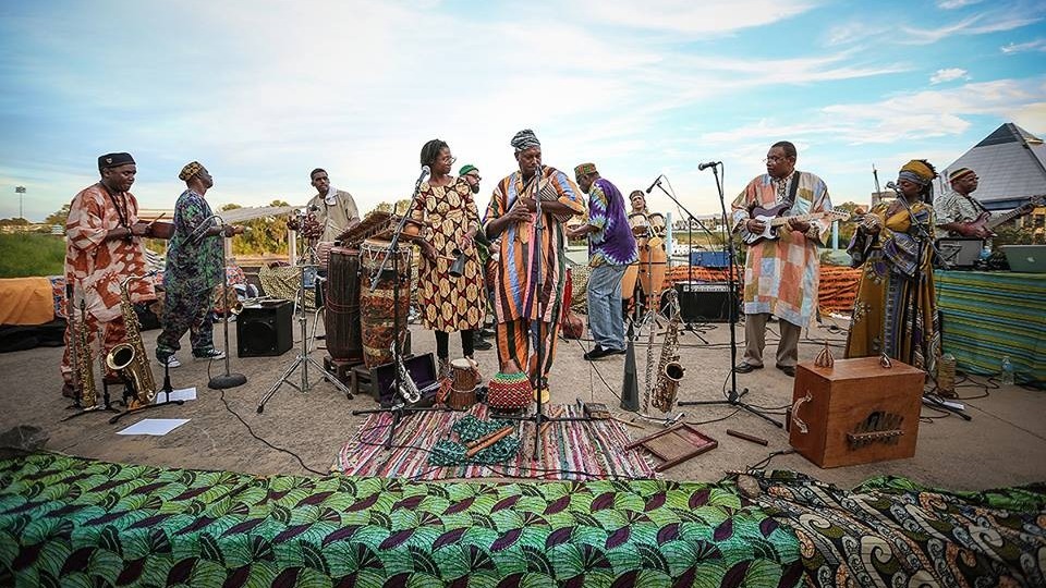 African jazz ensemble which will play at Juneteenth MoSH event