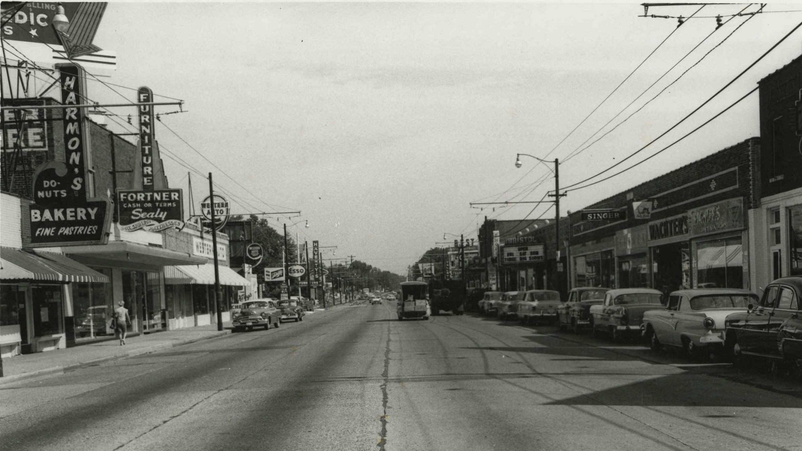 Summer Avenue in 1958